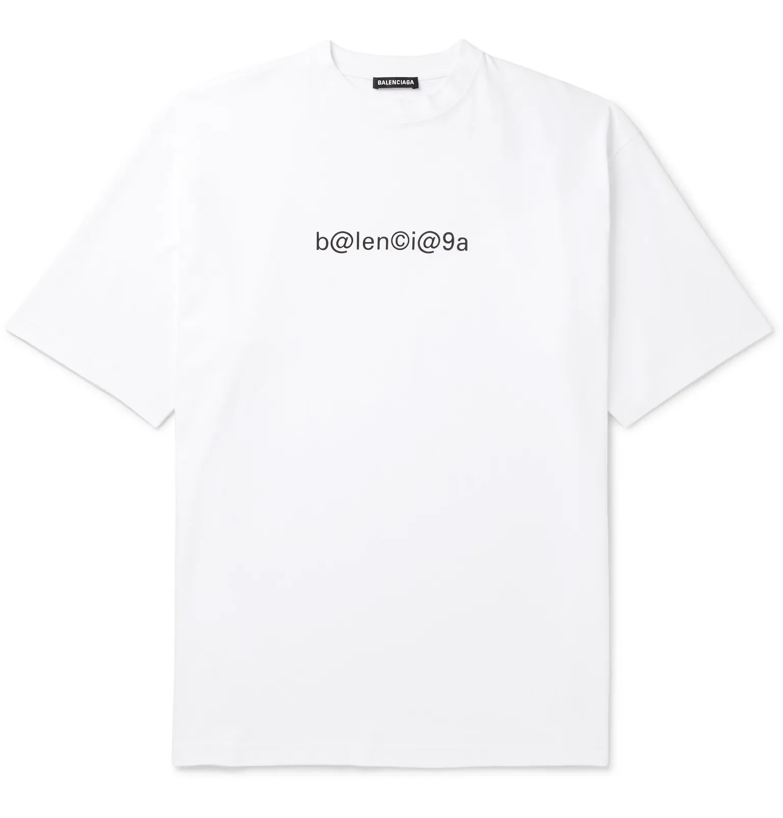 Oversized Logo-Print Cotton-Jersey T-Shirt - 1