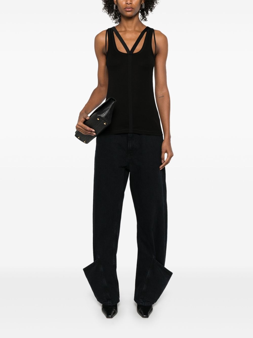 Strap Racer tank top - 2