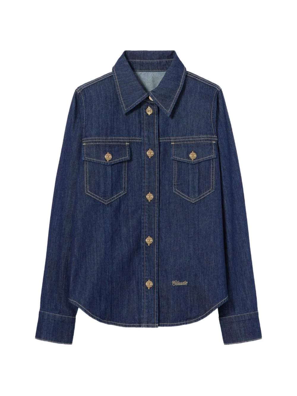 soft denim shirt - 1