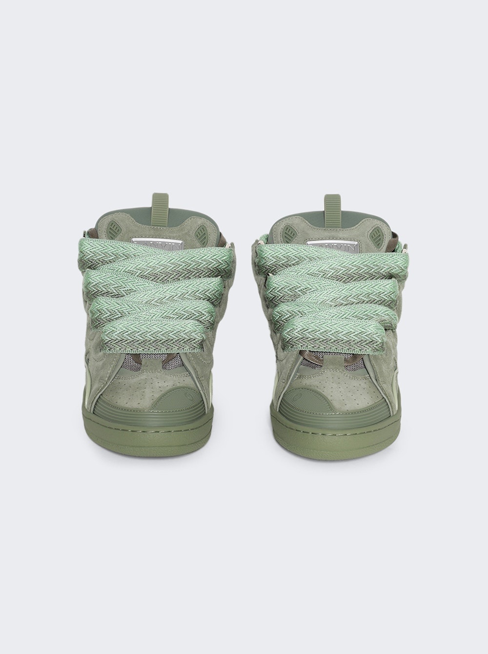 Curb Sneakers Vert De Gris Green - 5