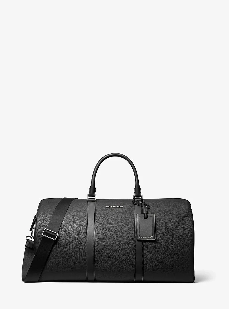 Cooper Pebbled Leather Duffel Bag - 1