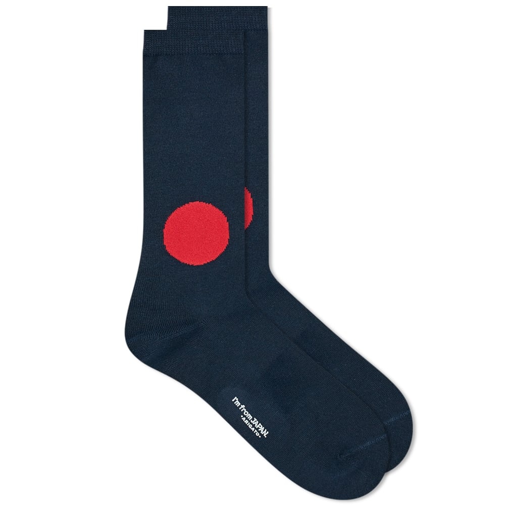 Blue Blue Japan Japanese Flag Sock - 1