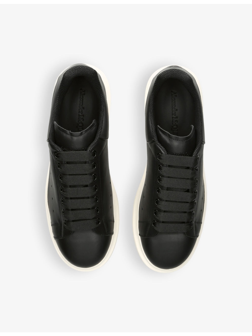 Men's Show platform leather low-top trainers - 2