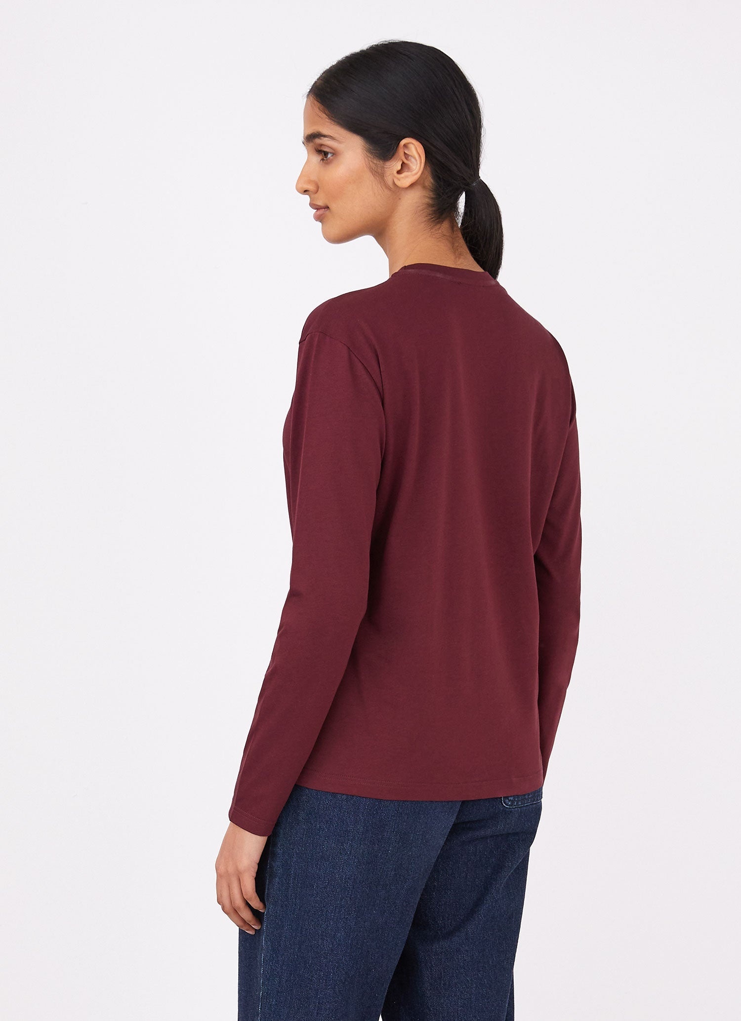 Long Sleeve Boy Fit T‑shirt - 4