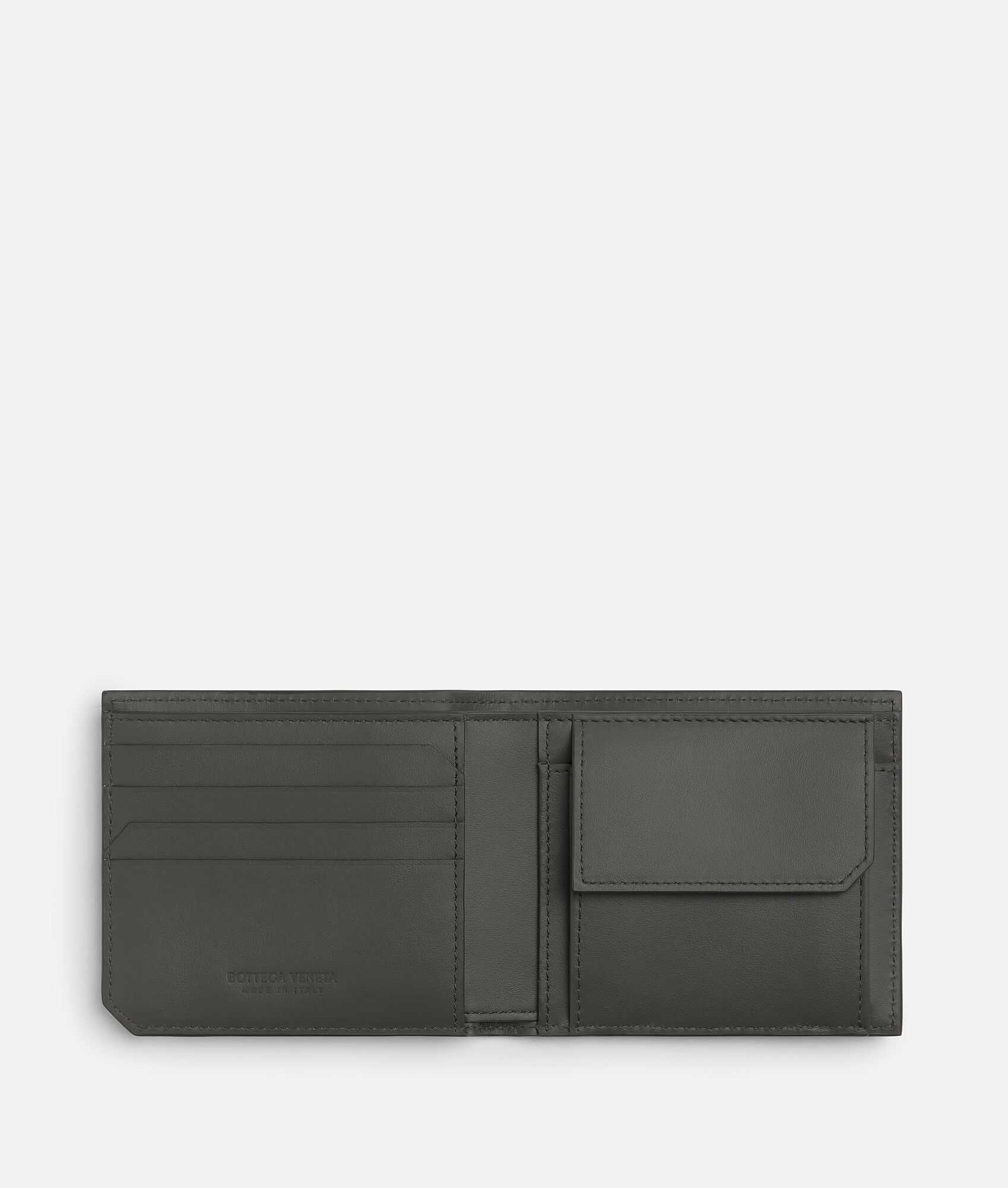 Intrecciato Piccolo Bi-Fold Wallet With Coin Purse - 2