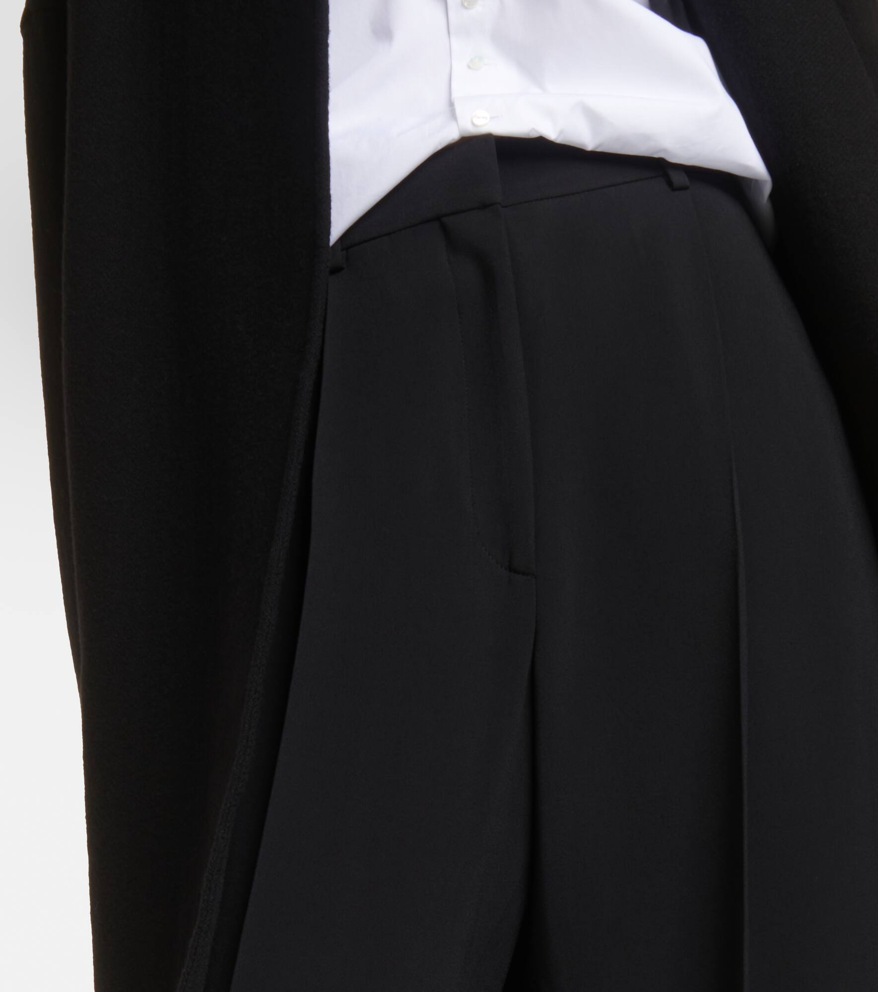 High-rise wide-leg pants - 4