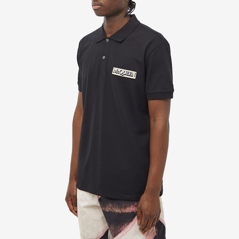 Alexander McQueen Logo Patch Polo 2
