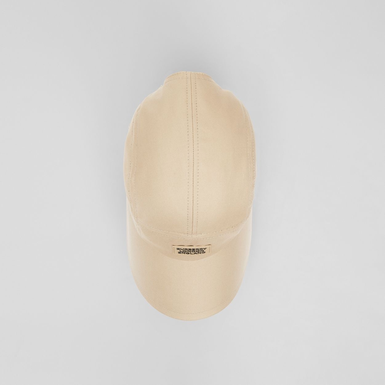 Logo Appliqué Cotton Twill Bonnet Cap - 5