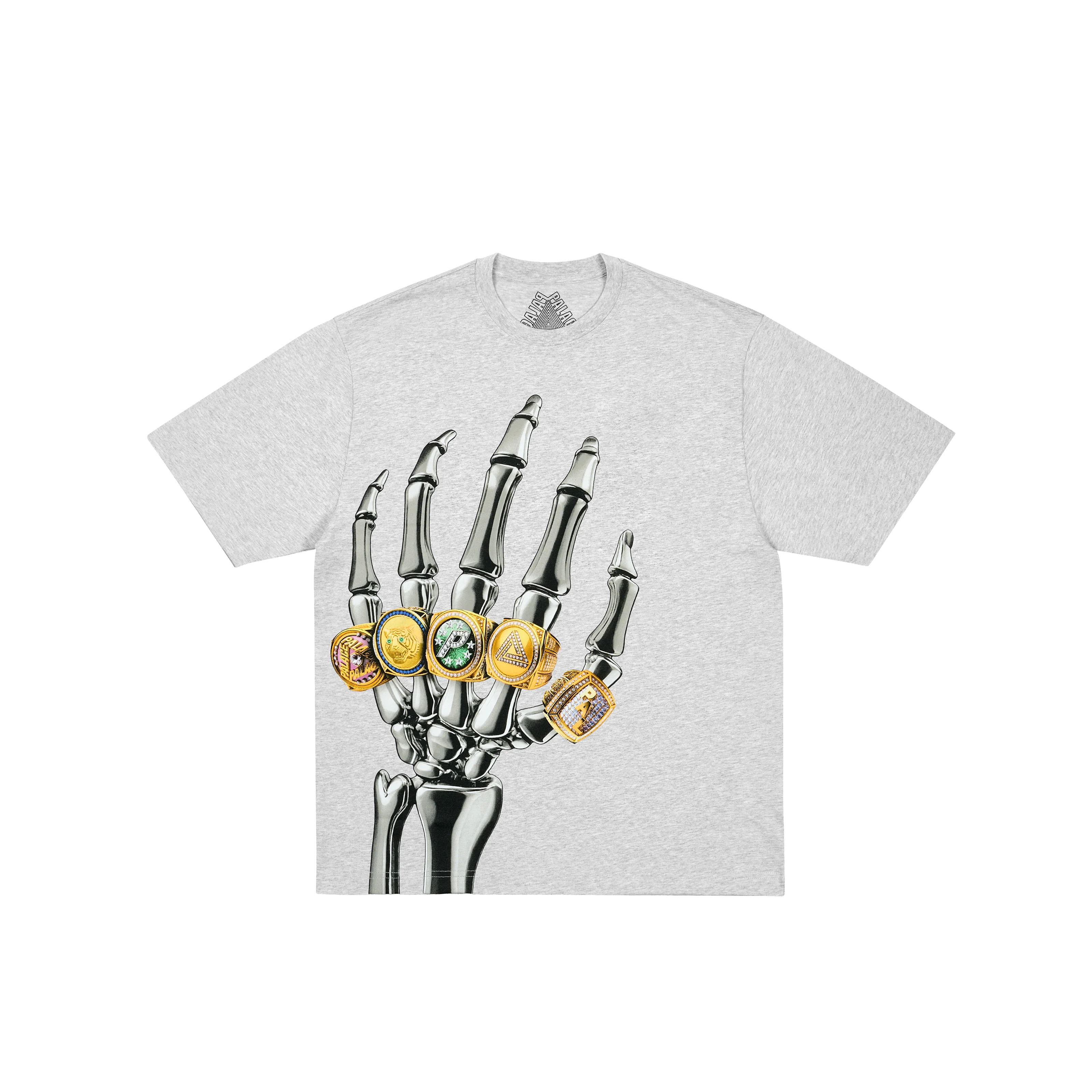 MECHANICAL CHAMPION T-SHIRT GREY MARL - 1