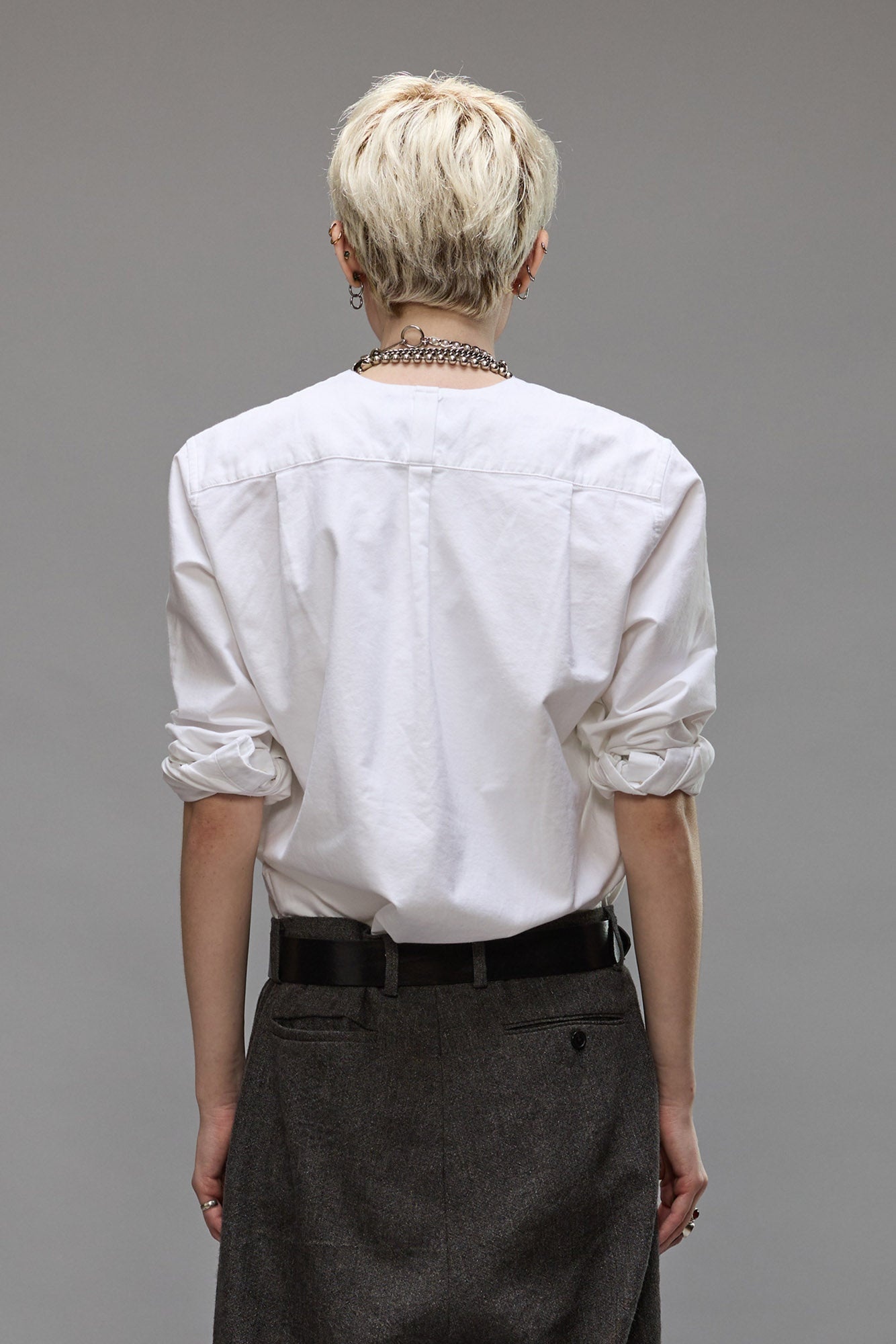 FOLDBACK SHIRT - OXFORD WHITE - 5