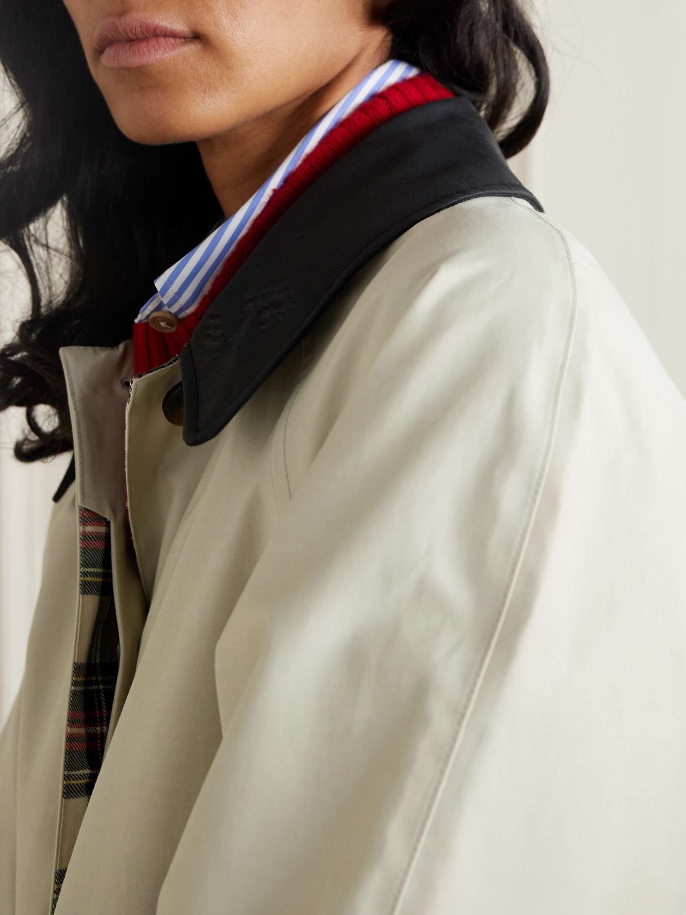 + Alexa Chung Natalie cotton-gabardine trench coat - 6