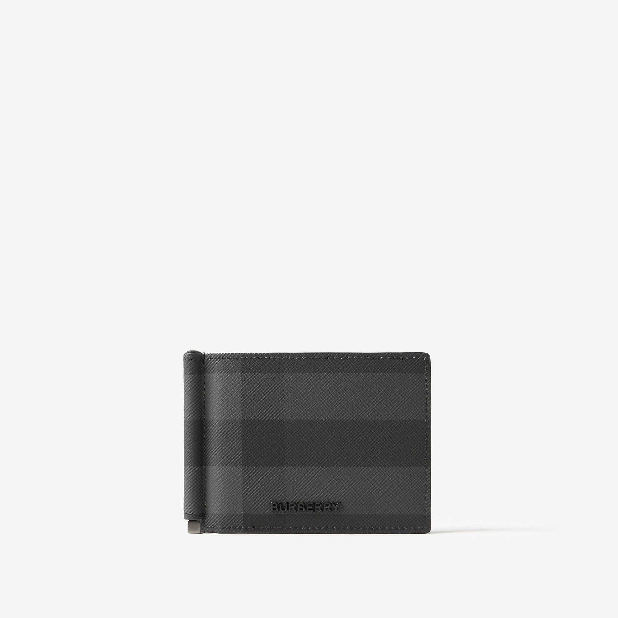 Check Money Clip Wallet - 1