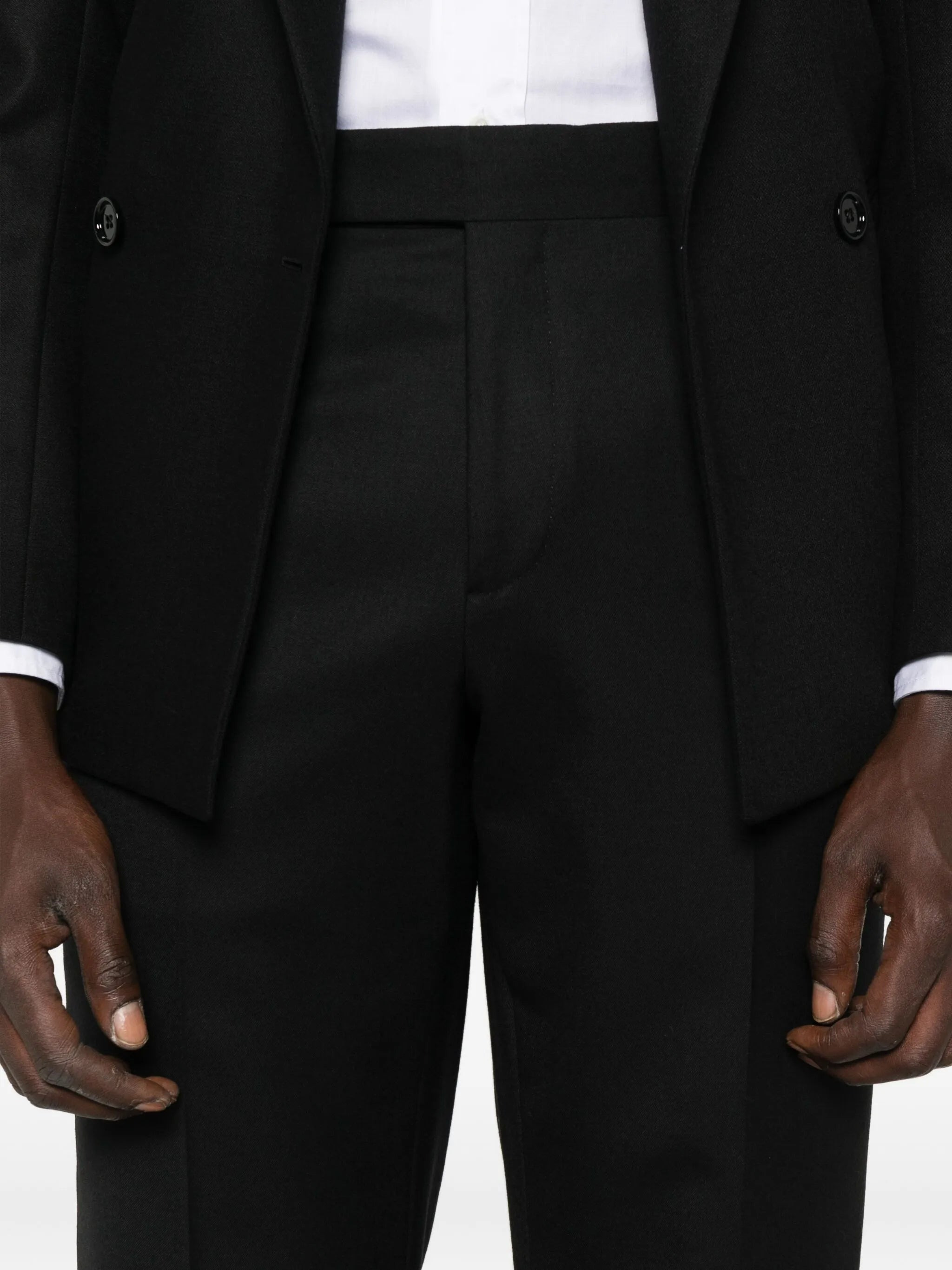Lardini Pressed-crease Trousers - 4