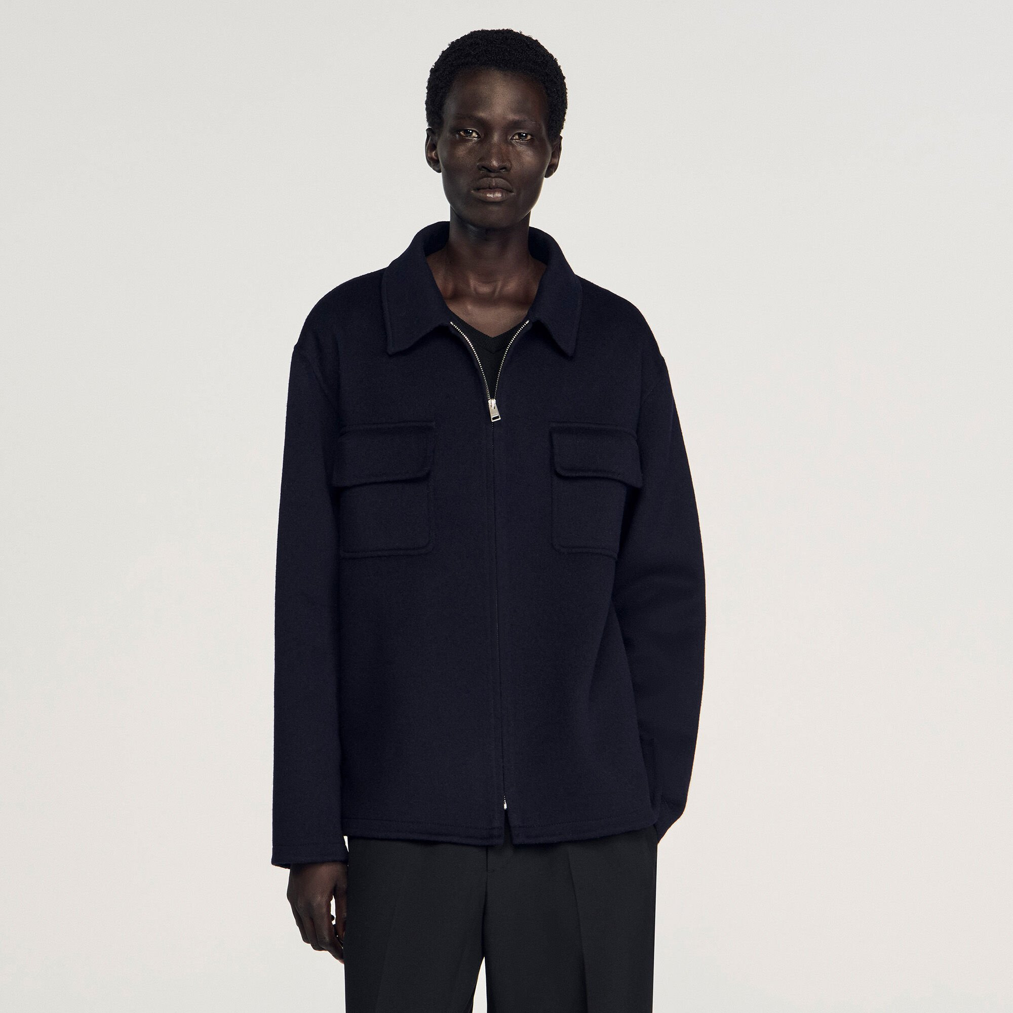 ZIPPED OVERSHIRT - 4