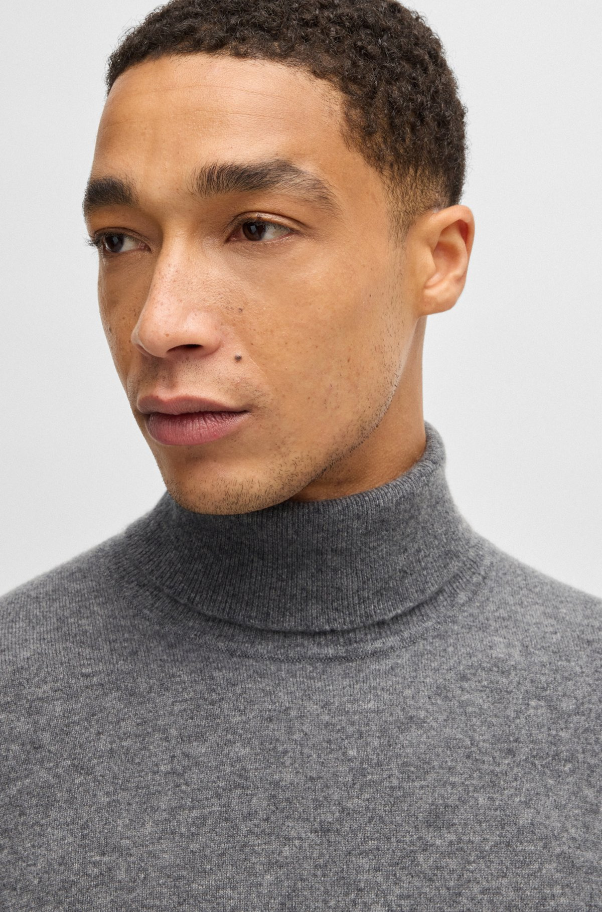 ROLLNECK SWEATER IN CASHMERE - 3