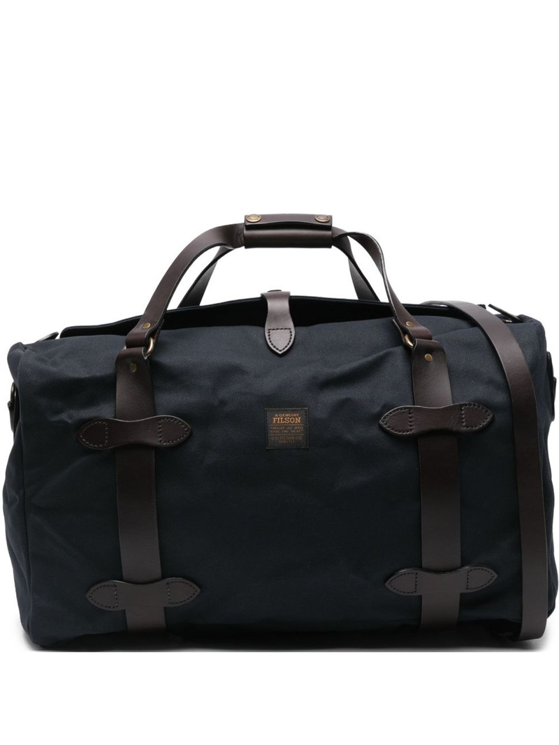 logo-appliqué duffle bag 1