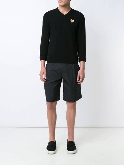 Comme des Garçons PLAY embroidered heart jumper outlook