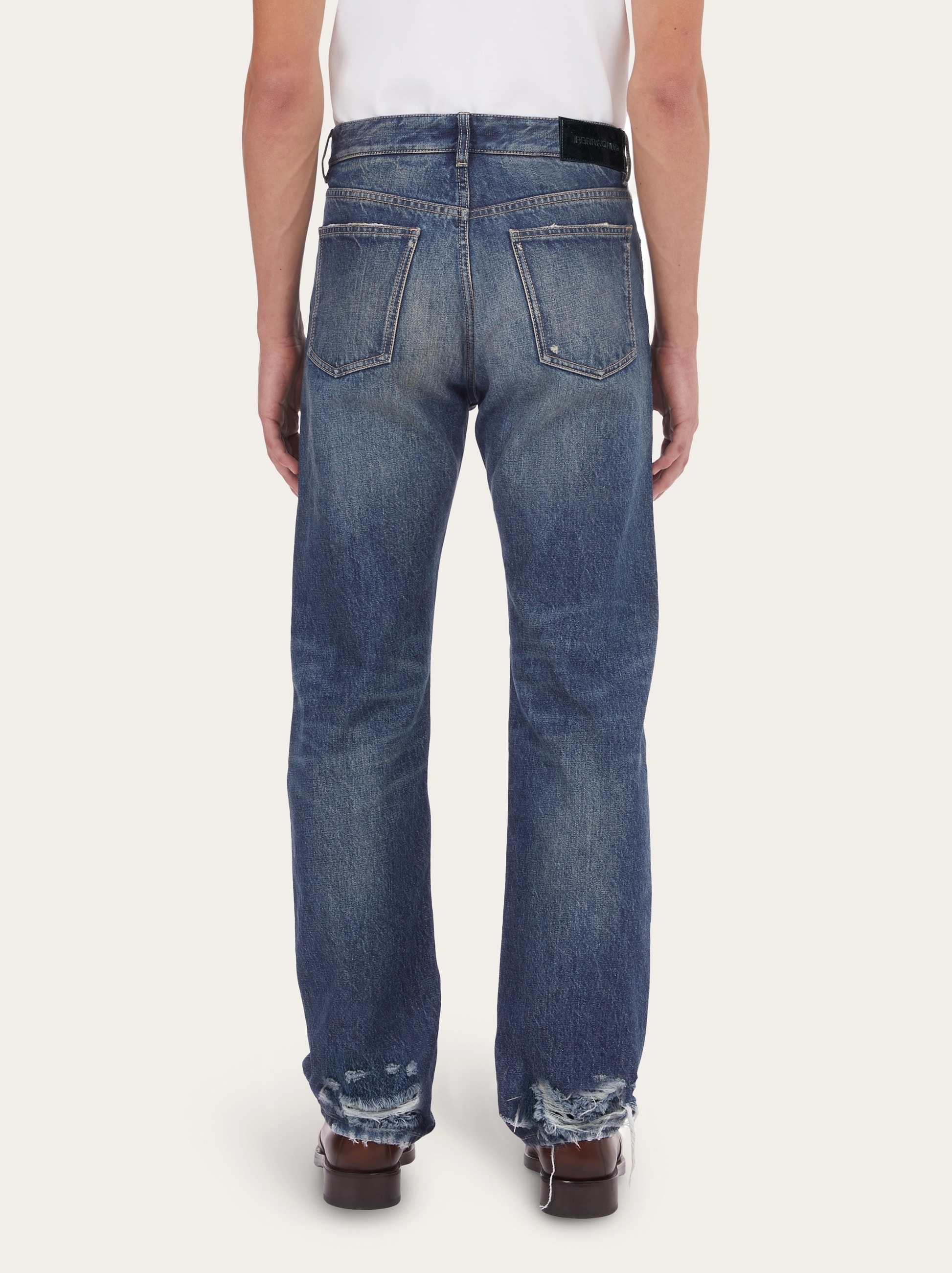 Ripped five pocket trouser - 3