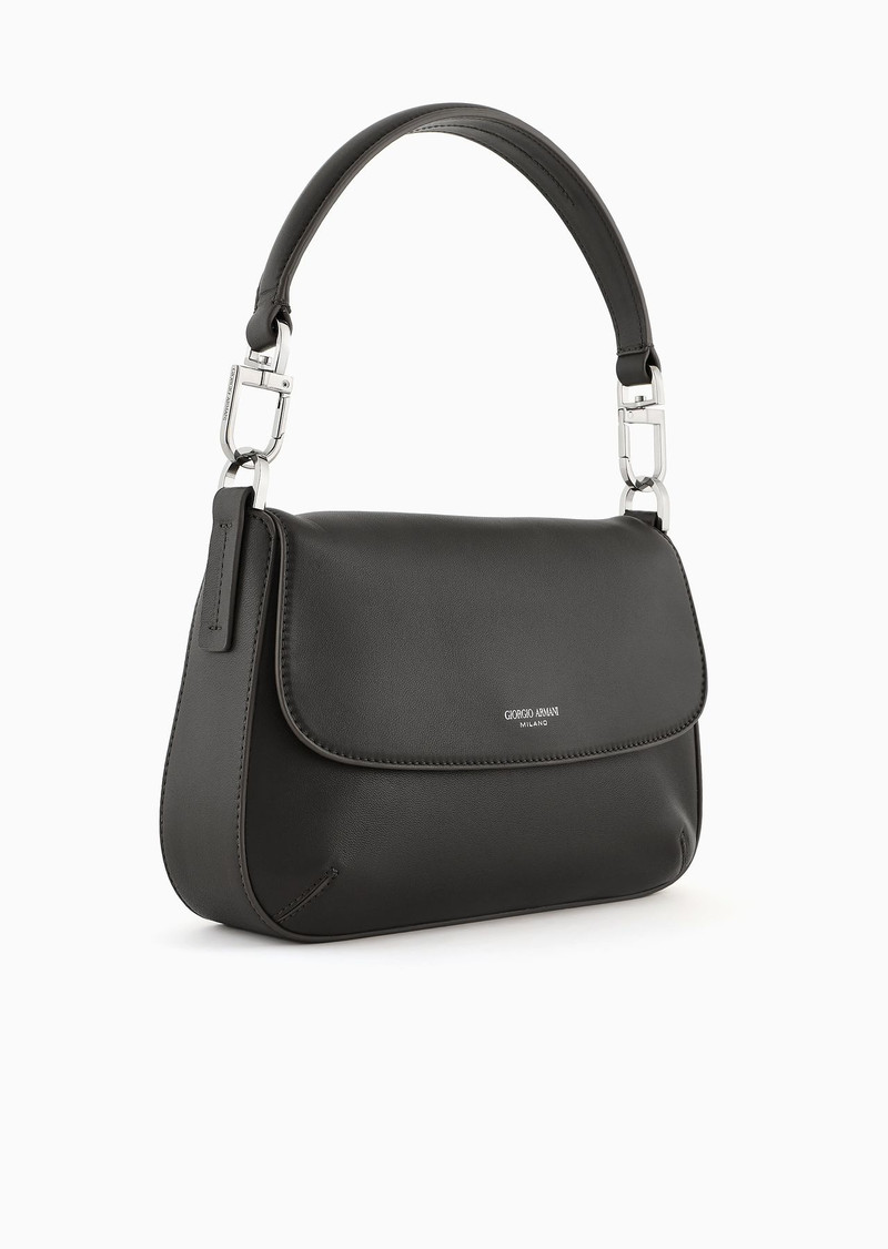 GIORGIO ARMANI Small la Prima Soft nappa leather handbag outlook