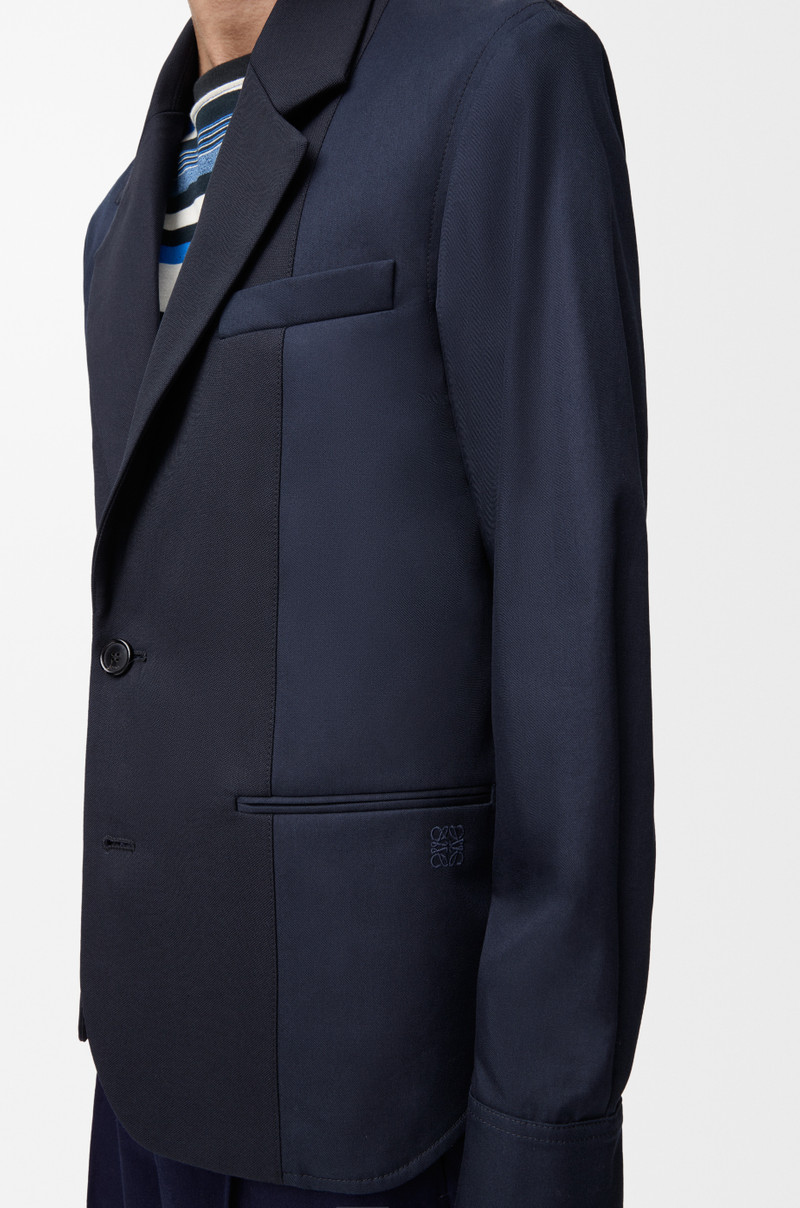 Hybrid jacket in cotton and wool 5
