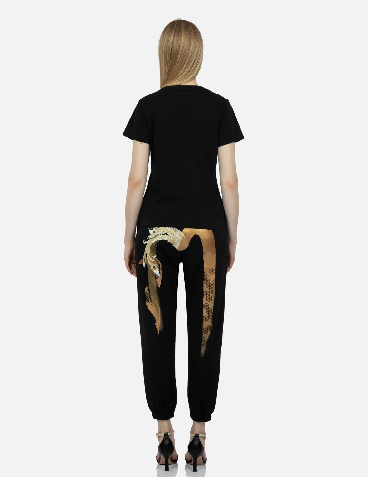BROCADE SEAGULL APPLIQUÉ T-SHIRT - 6
