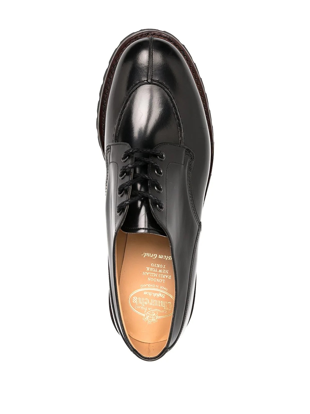 lace-up derby shoes - 4