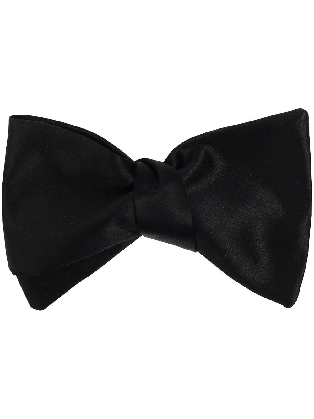 adjustable-fit silk bow tie - 1