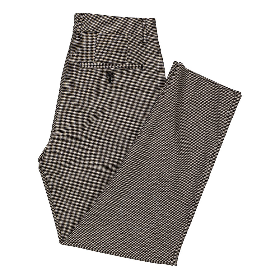 Burberry Check Cropped Tailored Trousers - 7