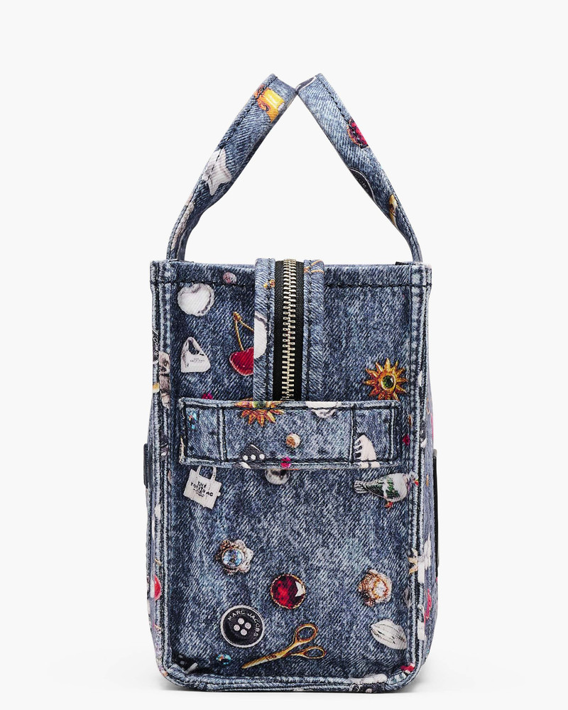THE TROMPE L'OEIL TRINKET CANVAS SMALL TOTE BAG 6