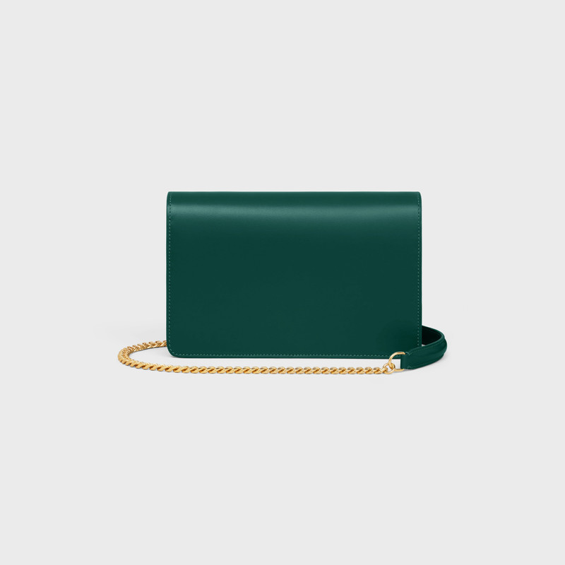 WALLET ON CHAIN MARGO in Shiny calfskin 3