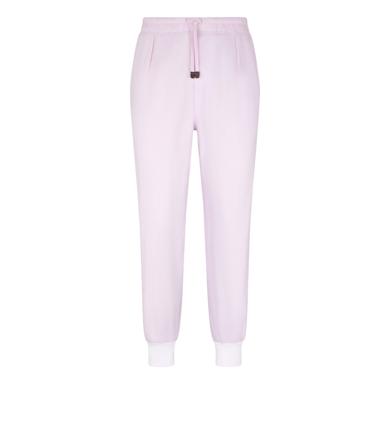 COTTON SILK LIGHTWEIGHT JOGGER 1