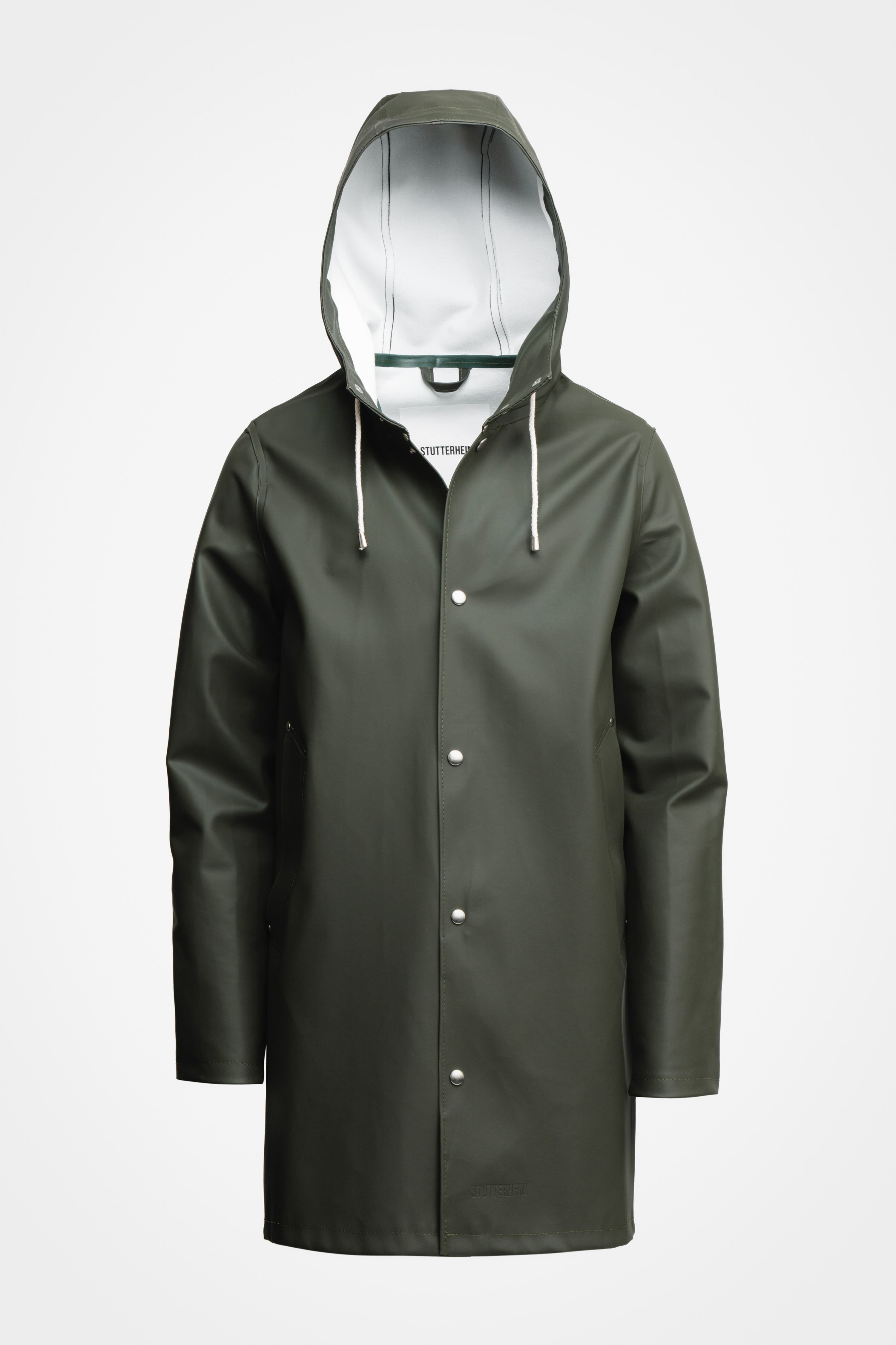 Stutterheim Stockholm Lightweight Raincoat in Green at Nordstrom - 2