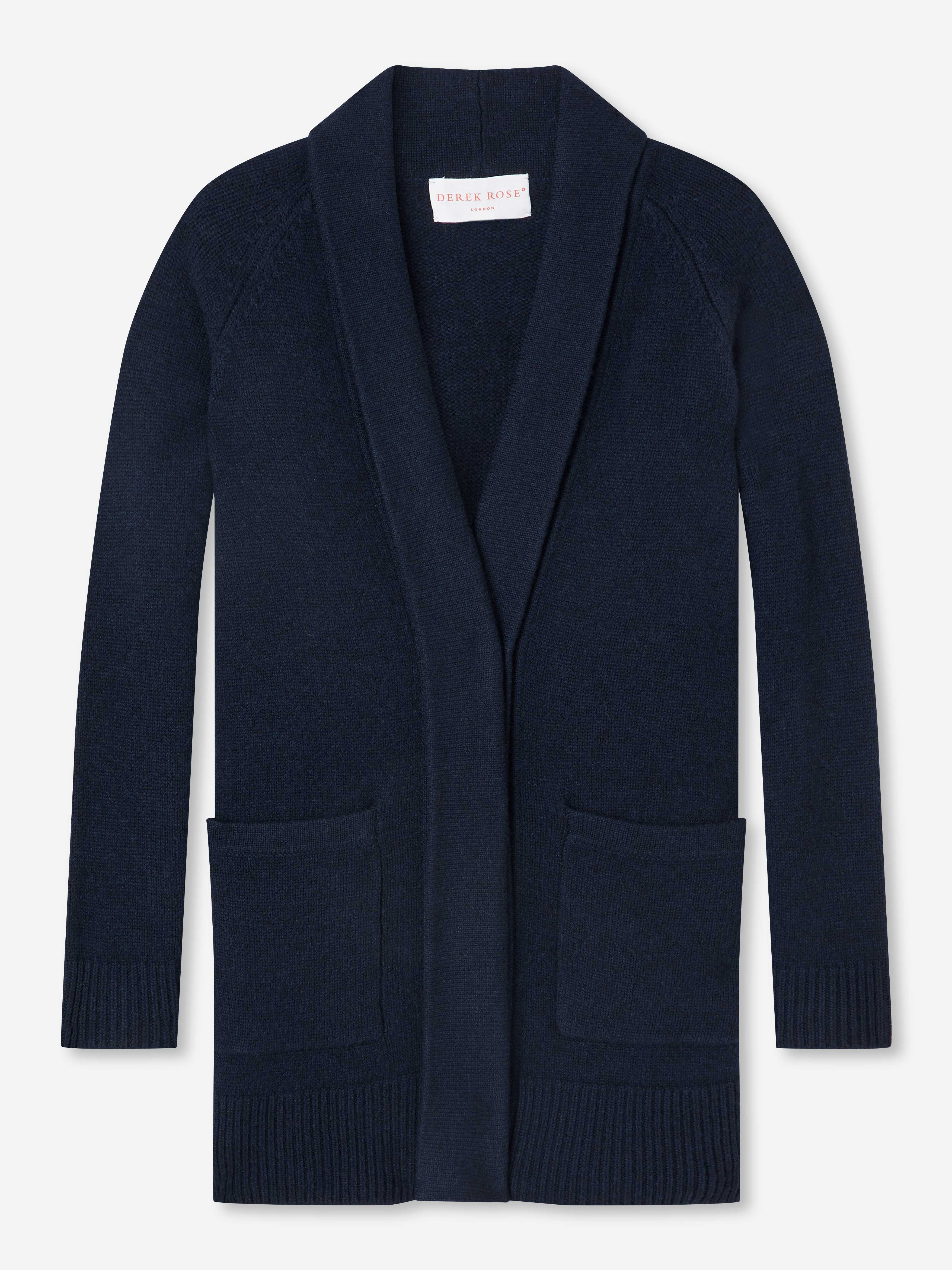 Women's Cardigan Nina Cashmere Navy - 8