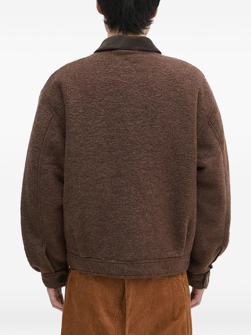 flap-pocket collared jacket 4