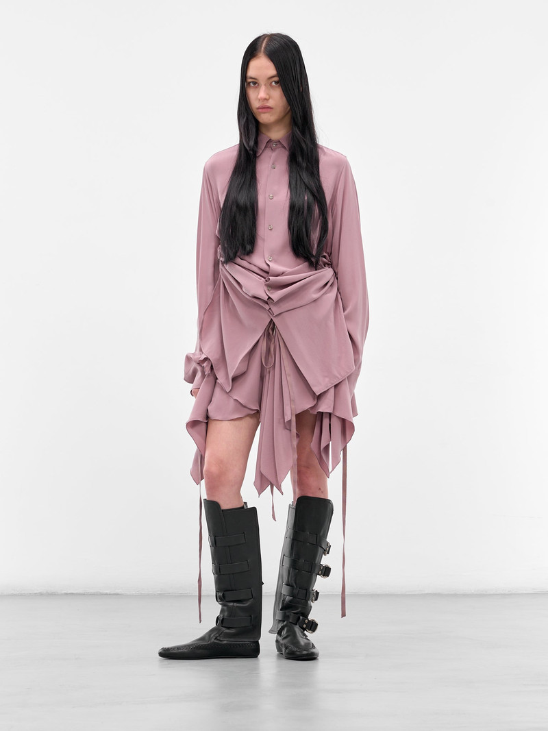 Ann Demeulemeester Rose Prisca Multi-Layer Skirt outlook