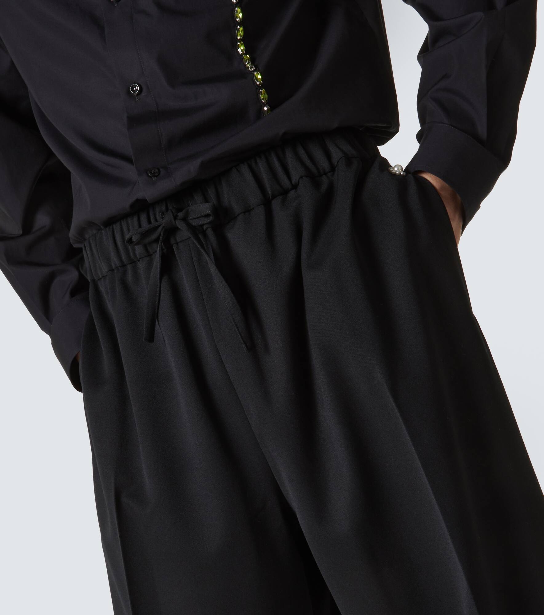 High-rise wide-leg pants - 5