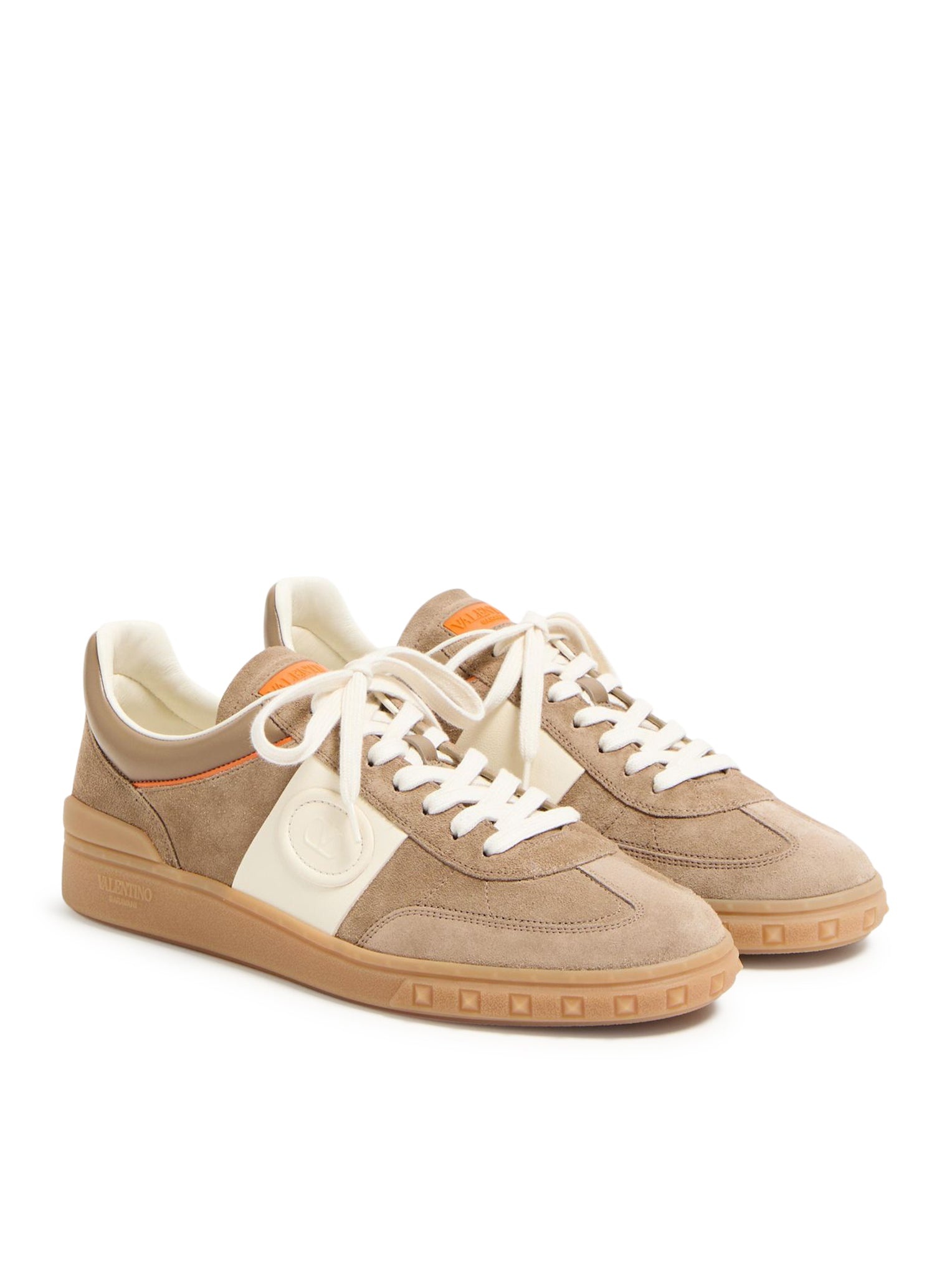 LOW TOP UPVILLAGE SNEAKER IN CRUST AND NAPPA CALFSKIN - 3