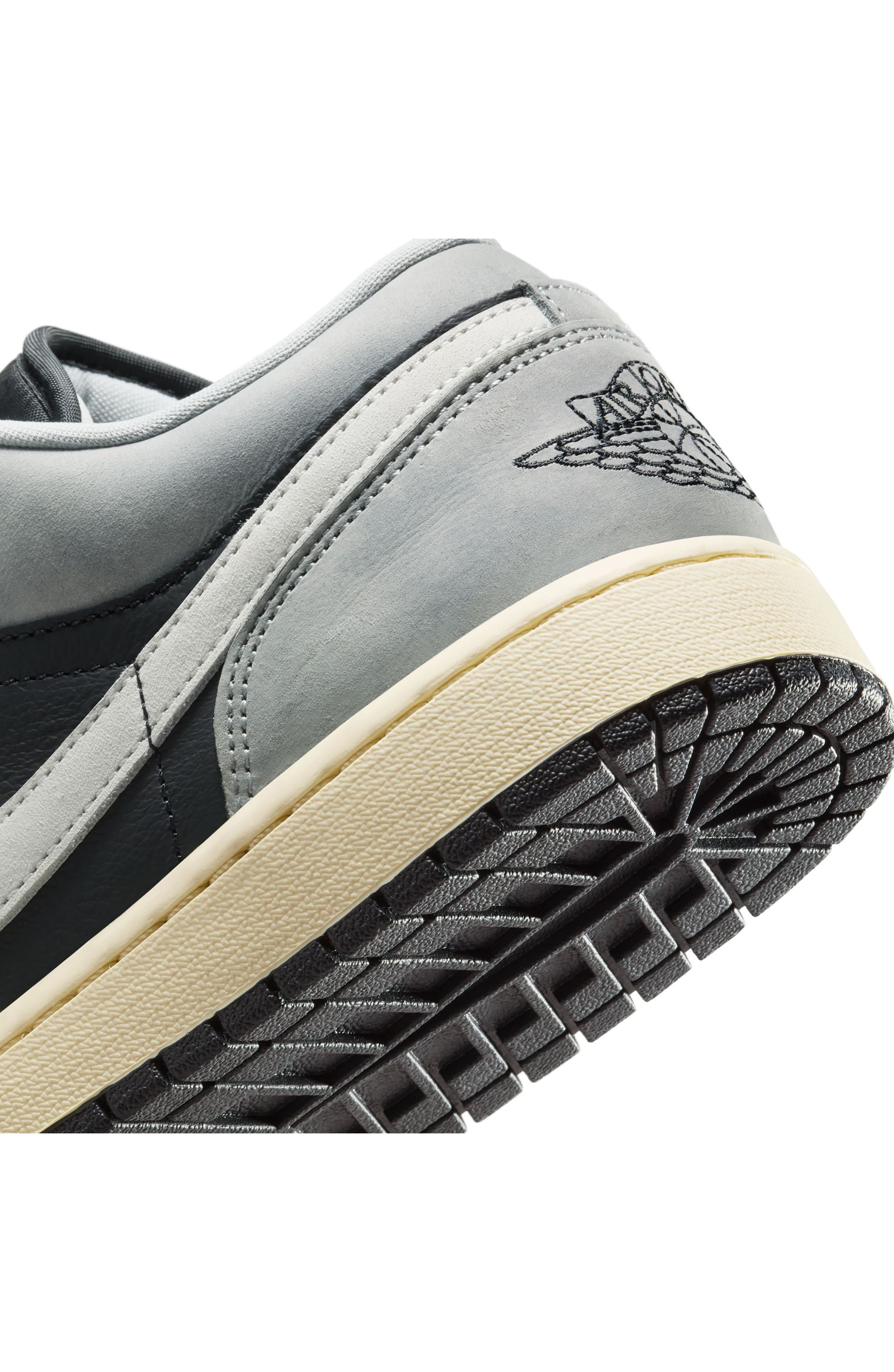 Nike Air Jordan 1 Low SE Sneaker in Light Smoke Grey/Black at Nordstrom - 7