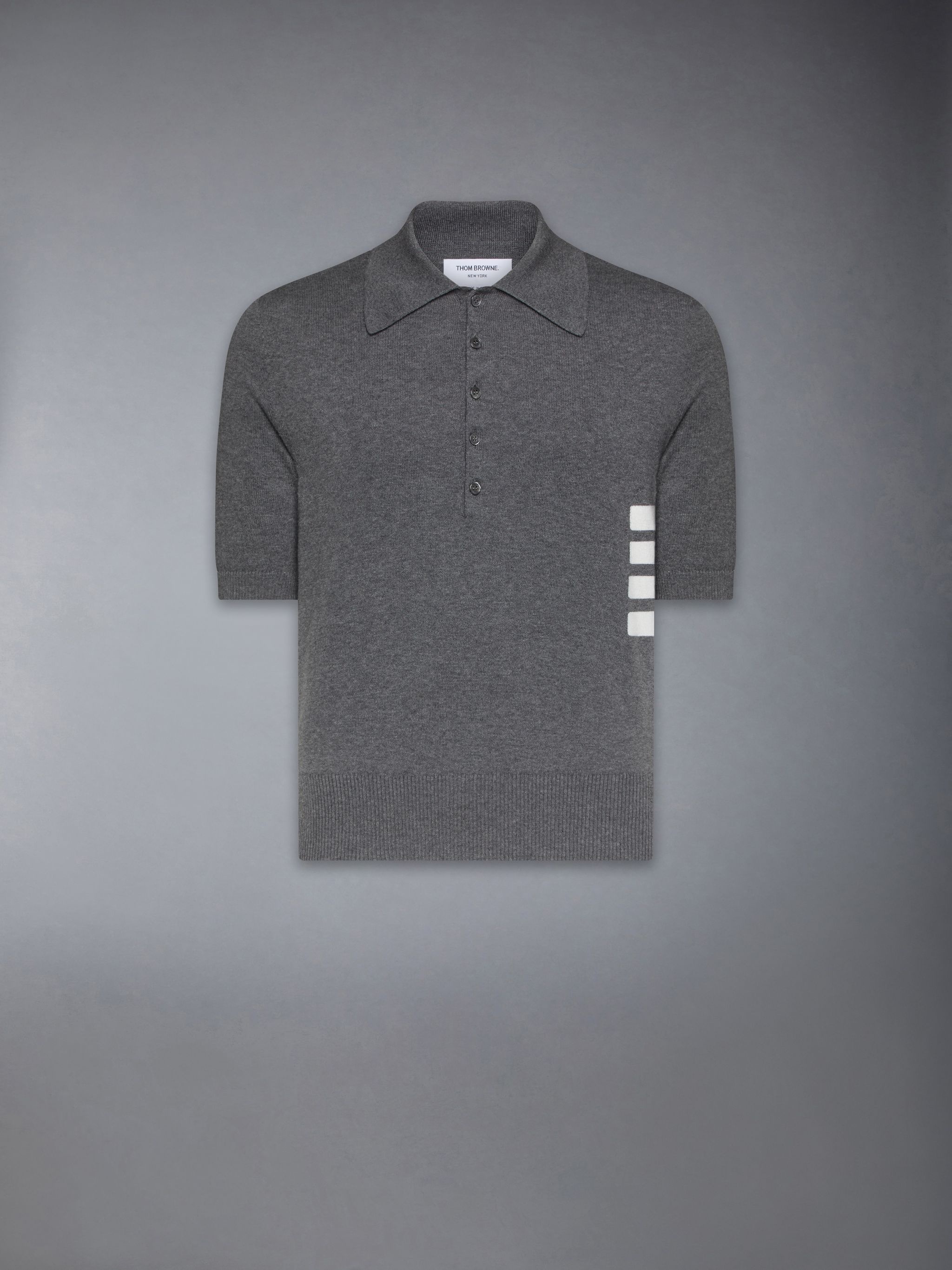 Cotton 4-Bar Relaxed Fit Polo - 6