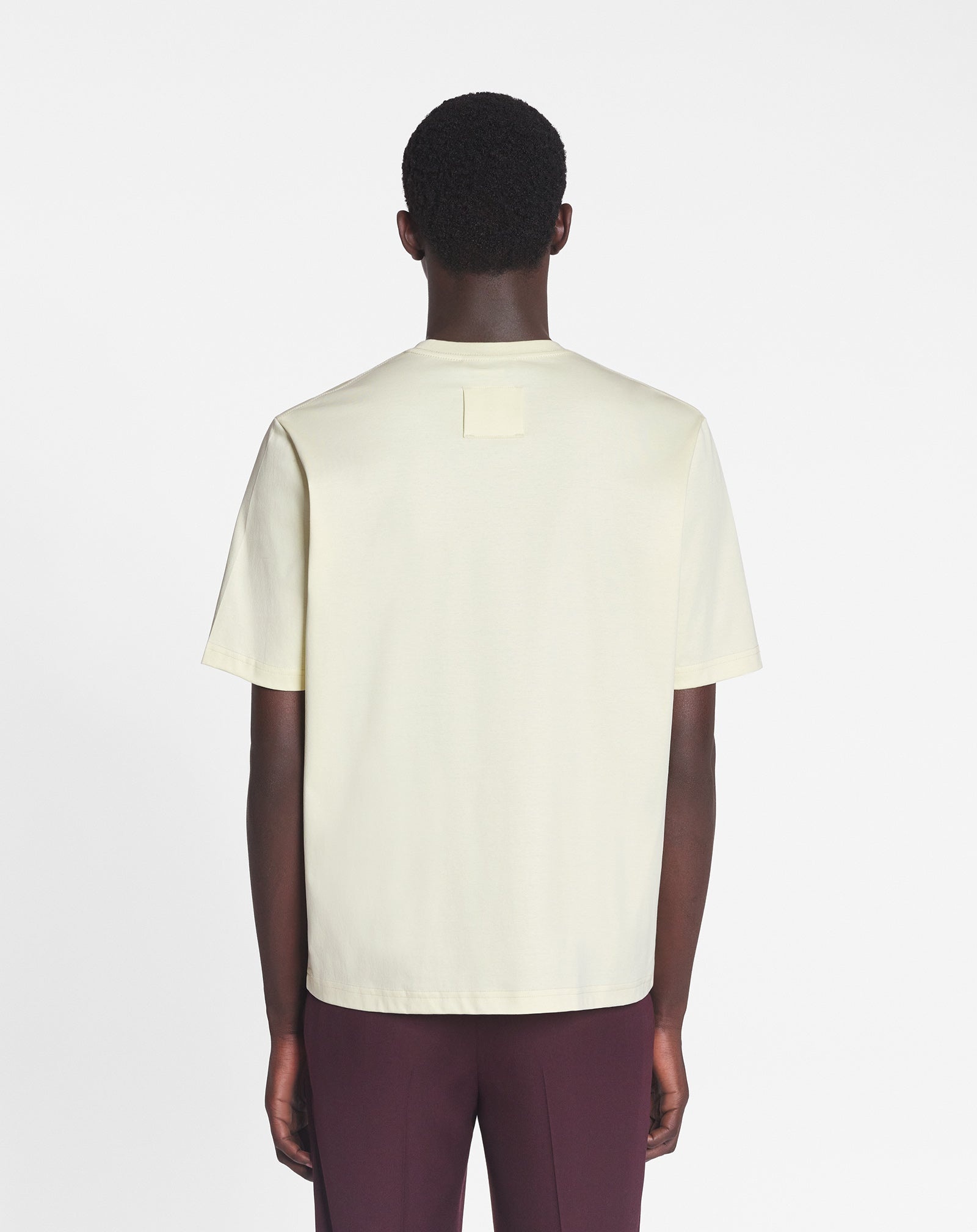 LANVIN EMBROIDERED CLASSIC T-SHIRT - 4