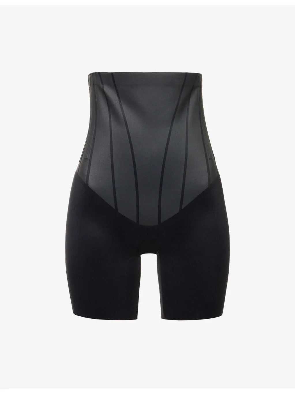 Contour High-Rise Mid-Thigh Shorts - 1