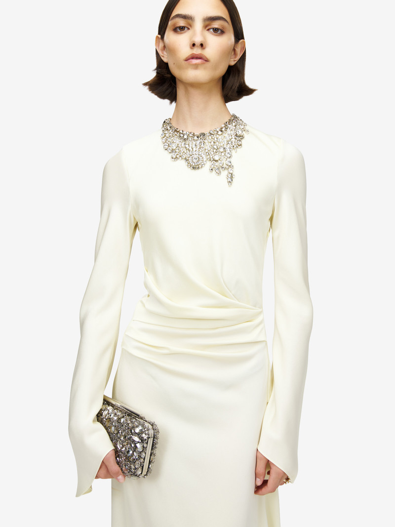 Jewelled Embroidery Evening Dress 6