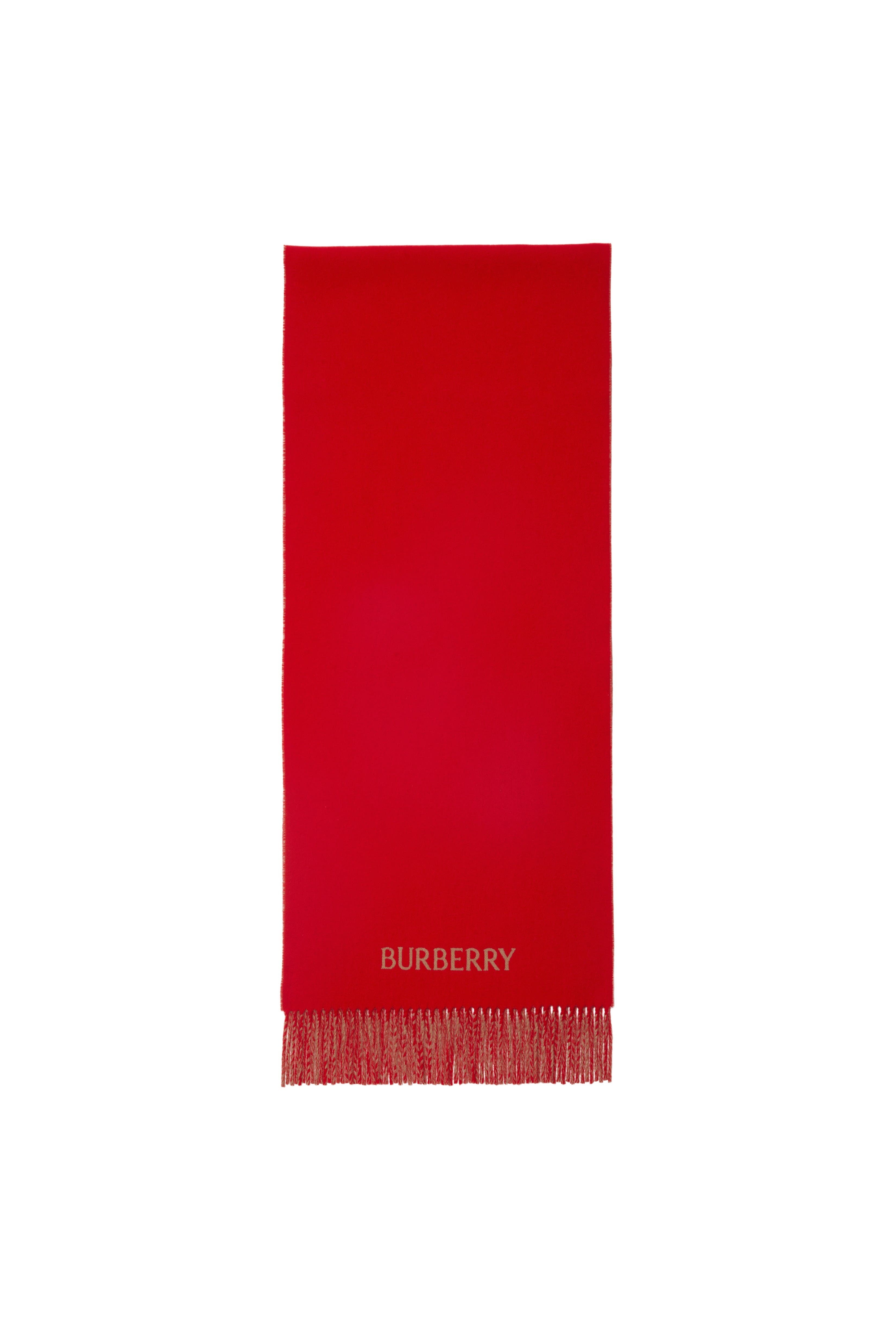 burberry Reversible EKD Cashmere Scarf in Pillar/camel at Nordstrom - 4