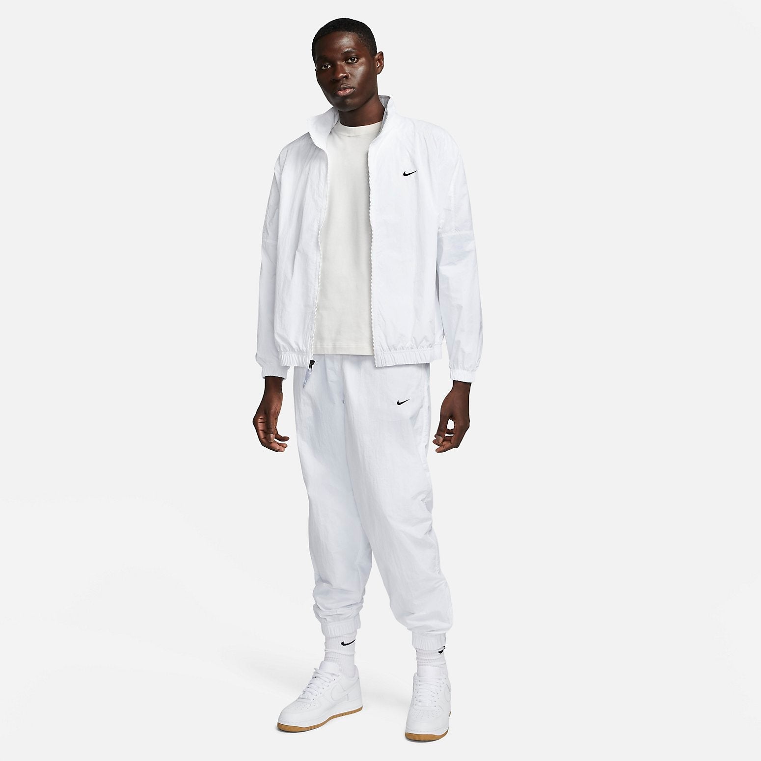 Nike Sportswear Solo Swoosh Track Jacket 'White' DQ5200-100 - 6