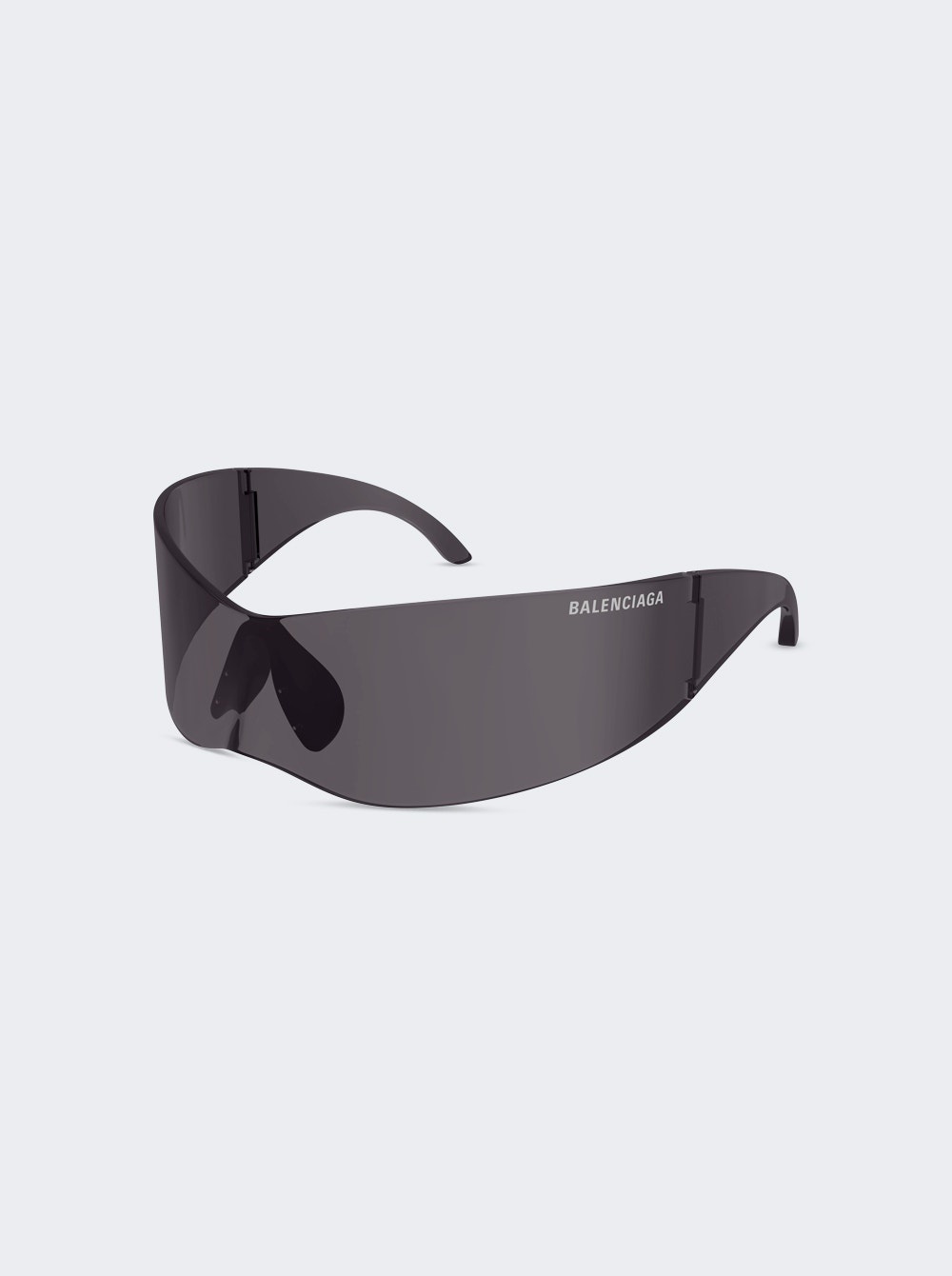 Panther Mask Sunglasses Solid Grey - 4