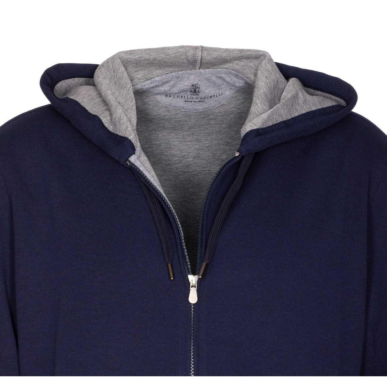 Brunello Cucinelli Men Double Zip Hoodie - 4