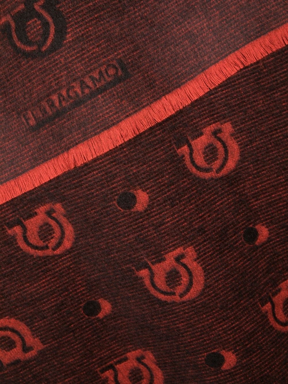 patterned-jacquard silk scarf - 3