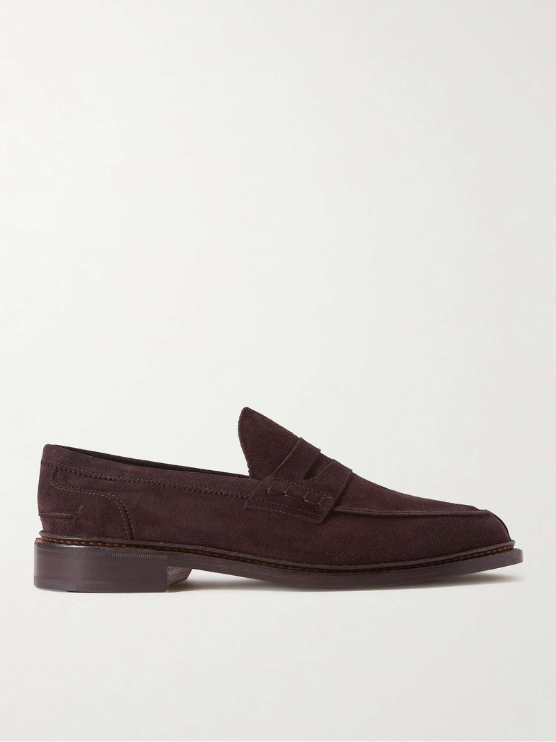 Adam Suede Penny Loafers - 1