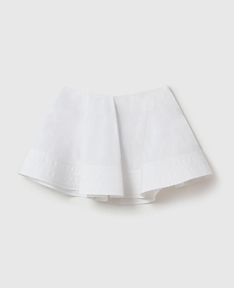 Poplin Mini Skirt 1