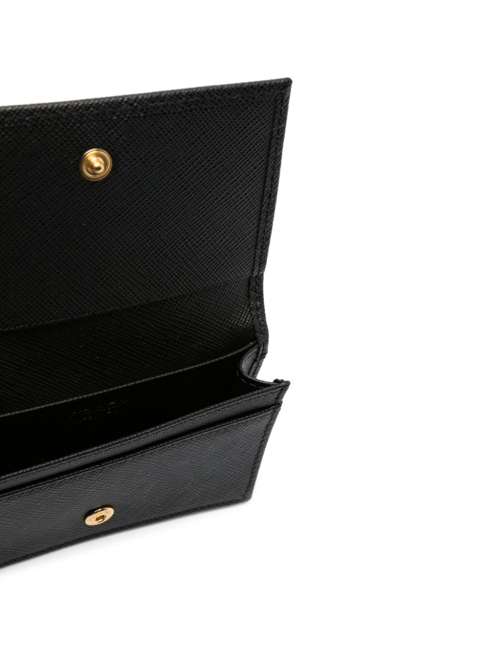 logo-plaque foldover cardholder - 3